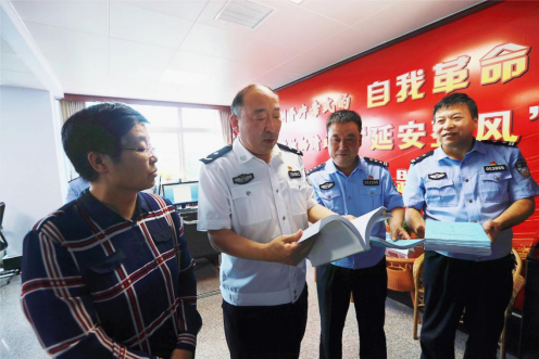 三門峽市副市長李紅念深入靈寶公安調研指導政法隊伍教育整頓試點工作